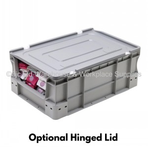 Heavy Duty Stacking Euro Box 60cm 45 Litre Open Front
